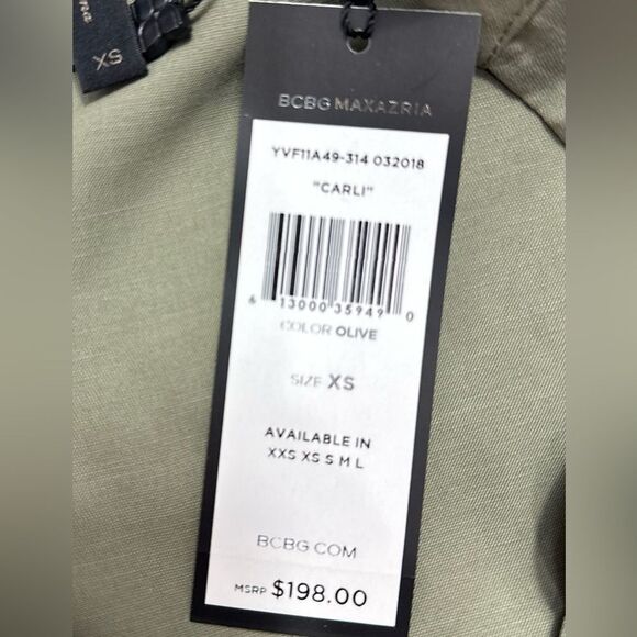 BCBGMAXAZRIA CARLI Top, Size XSMALL - Picture 15 of 15